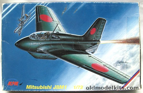 MPM 1/72 Misubishi J8M1 (Japanese Me-163 Comet), 72037 plastic model kit